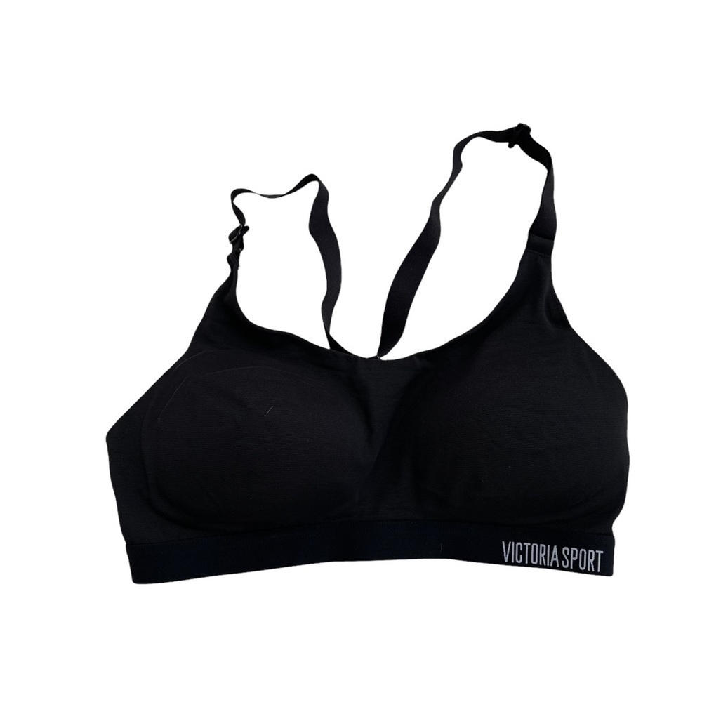🖤 Victoria's Secret Sport Black Mesh Lightweight Sports Bra 34C
